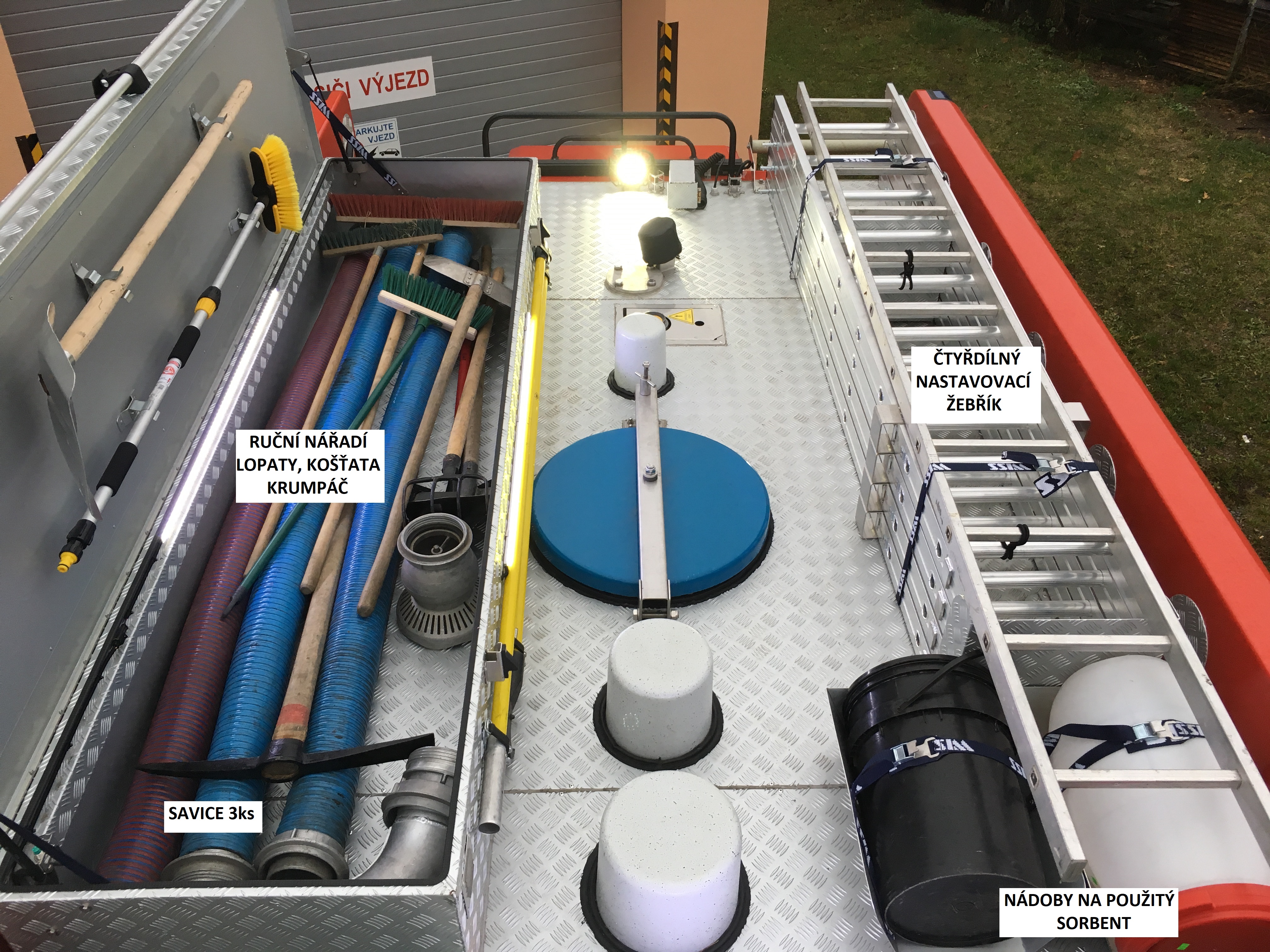 střecha podélná bedna